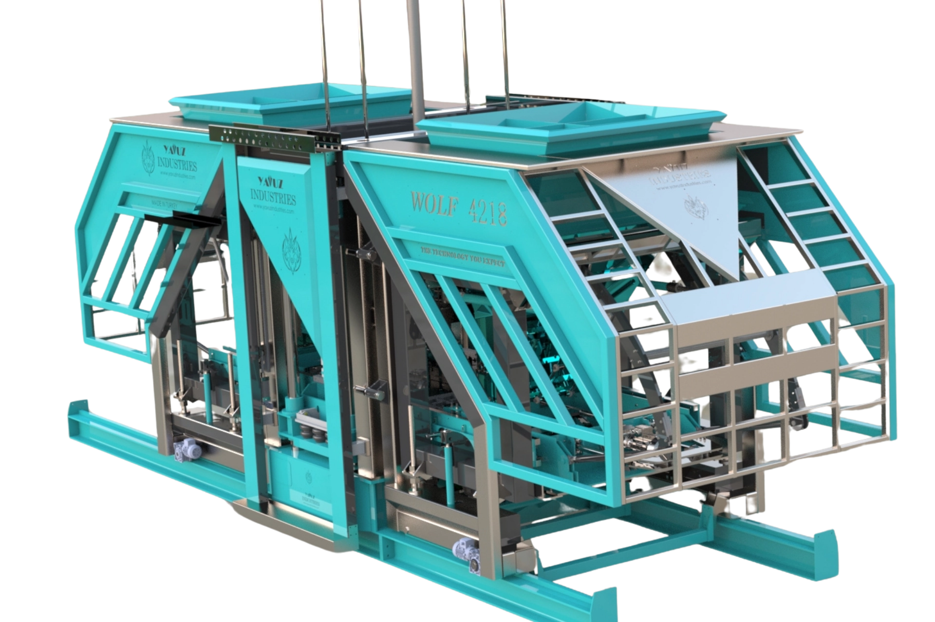 Briket makinası manuel ve otomatik sistemler - beton briket makinası üretimi